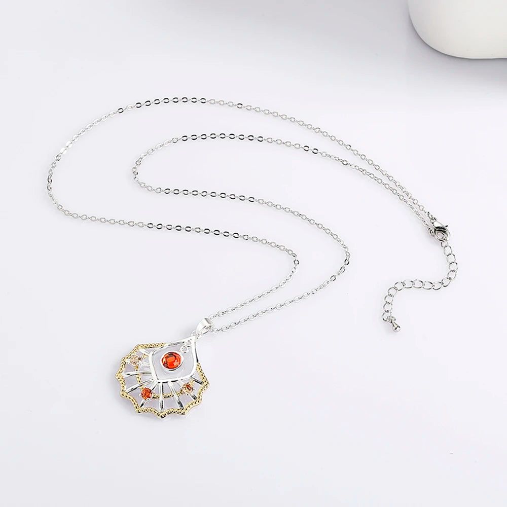 2023 Elegant Heart-Shaped Shell Pendant Necklace with Long Chain and Sparkling Zircon in Light Gold and Silver Plating