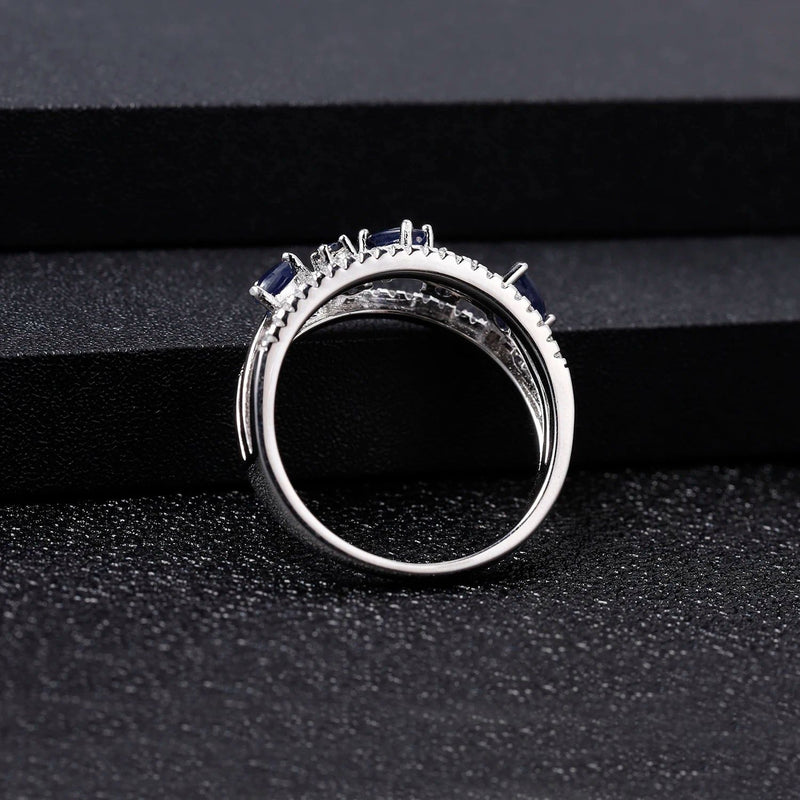 925 Sterling Silver January Birthstone Ring For Women