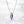 925 Sterling Silver Pendant Necklace Natural Chrome Diopside Amethyst Swiss Blue Topaz Rhodolite 1.3ct Gems Fine Jewelry-Lucid Fantasy