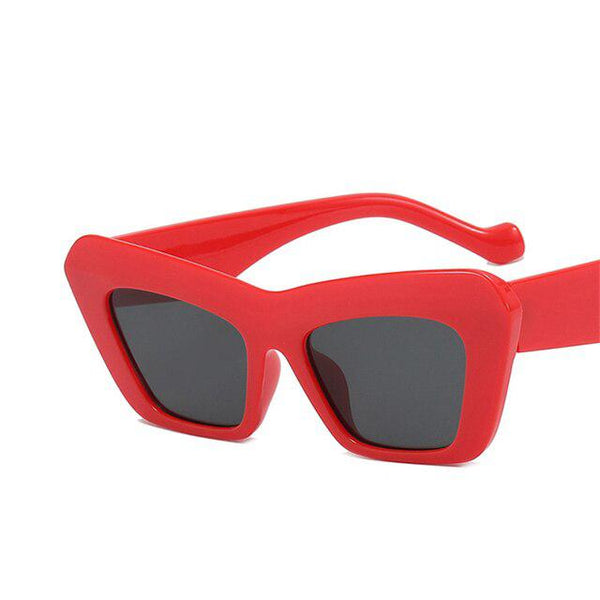 Candy Color Oversized Cat Eye Fashion Sunglasses
