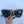 Crystal Rhinestone Studded Frame Cat Eye Fashion Sunglasses
