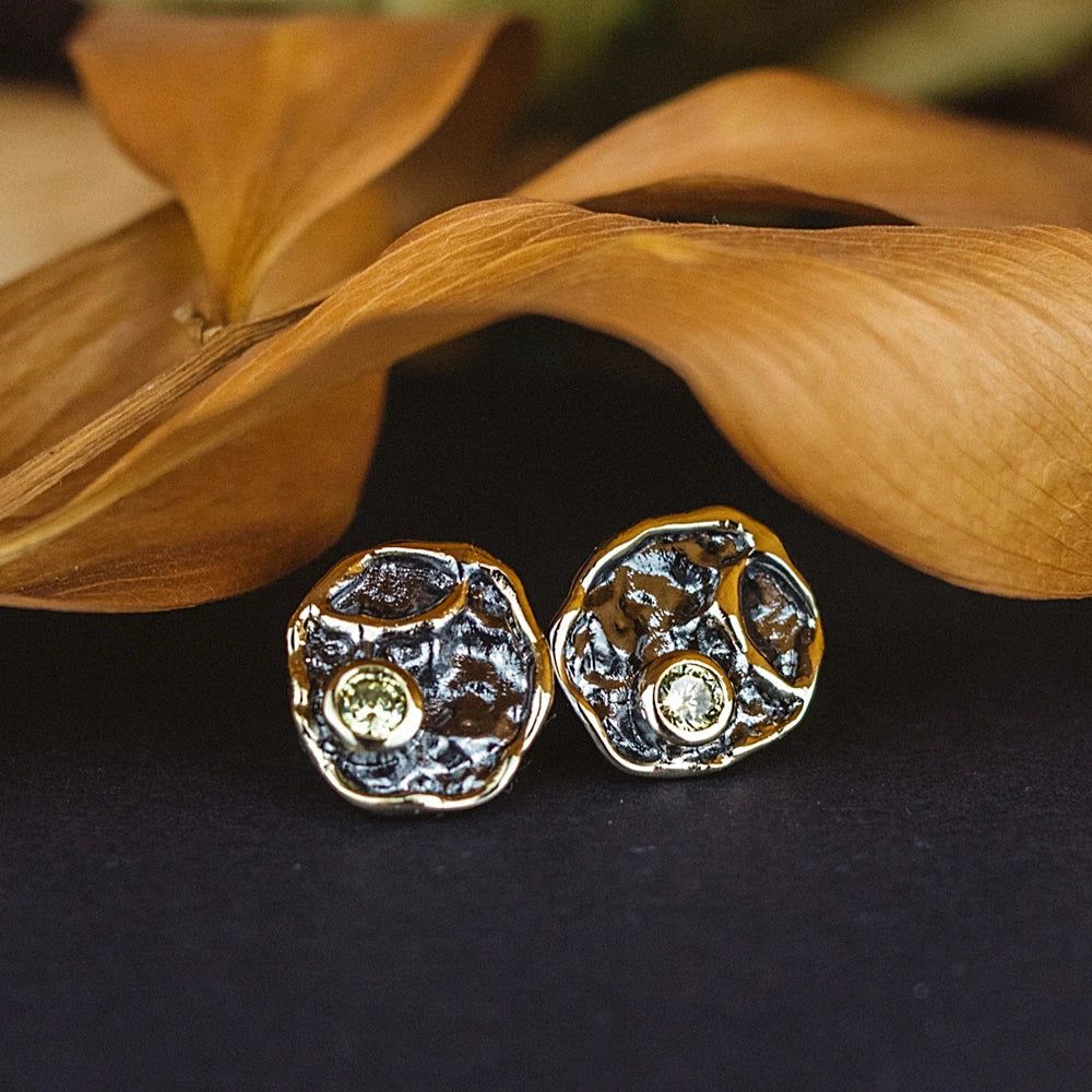 Geometric Baroque Stud Earrings - Four Stylish Designs for Everyday Elegance