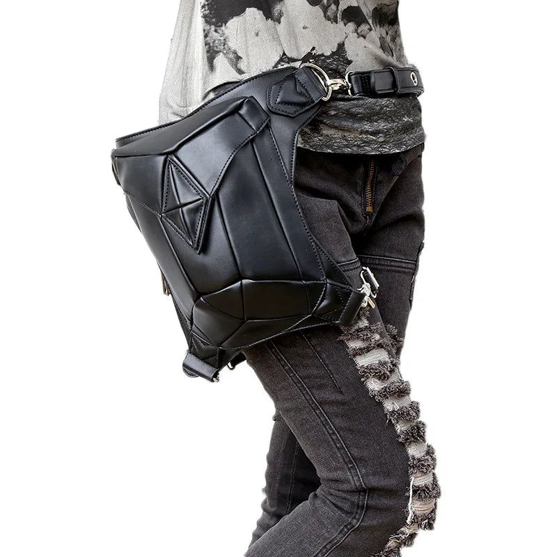 Gothic Steampunk Retro Waist Pack for Cosplay and Everyday Adventures