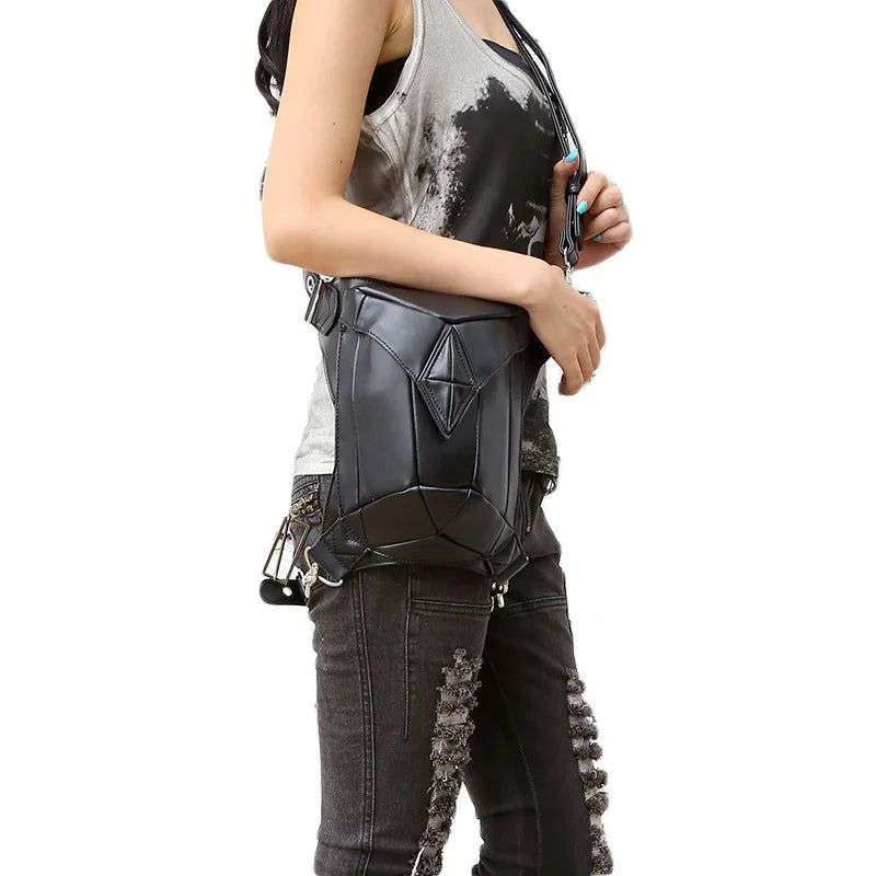 Gothic Steampunk Retro Waist Pack for Cosplay and Everyday Adventures