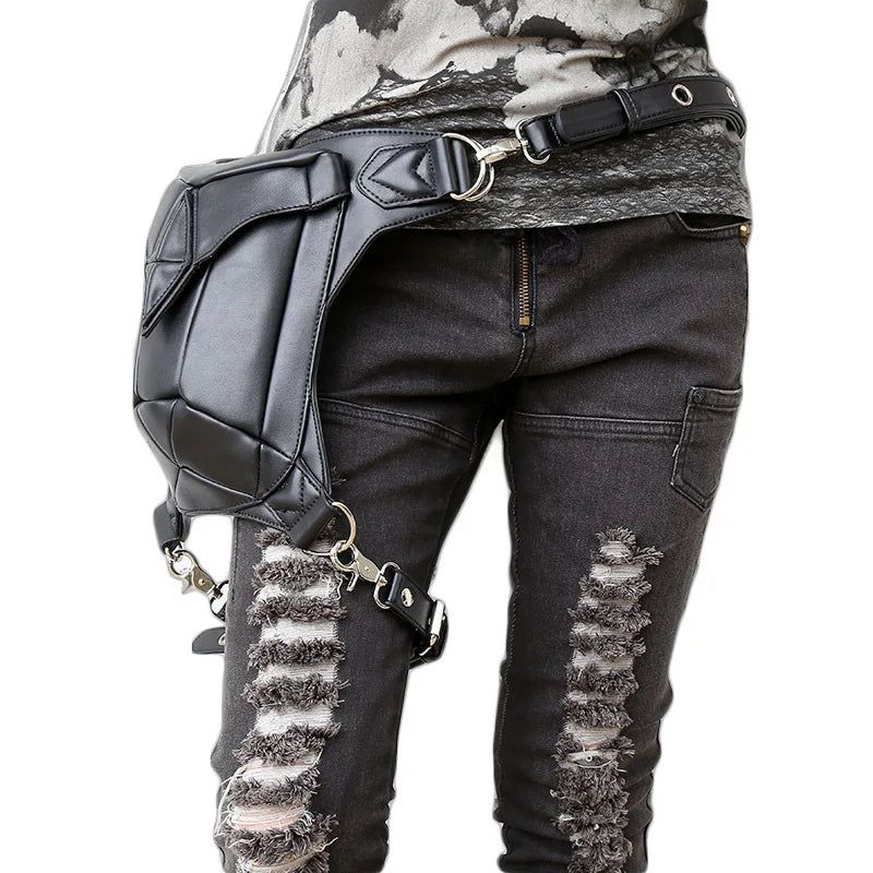 Gothic Steampunk Retro Waist Pack for Cosplay and Everyday Adventures