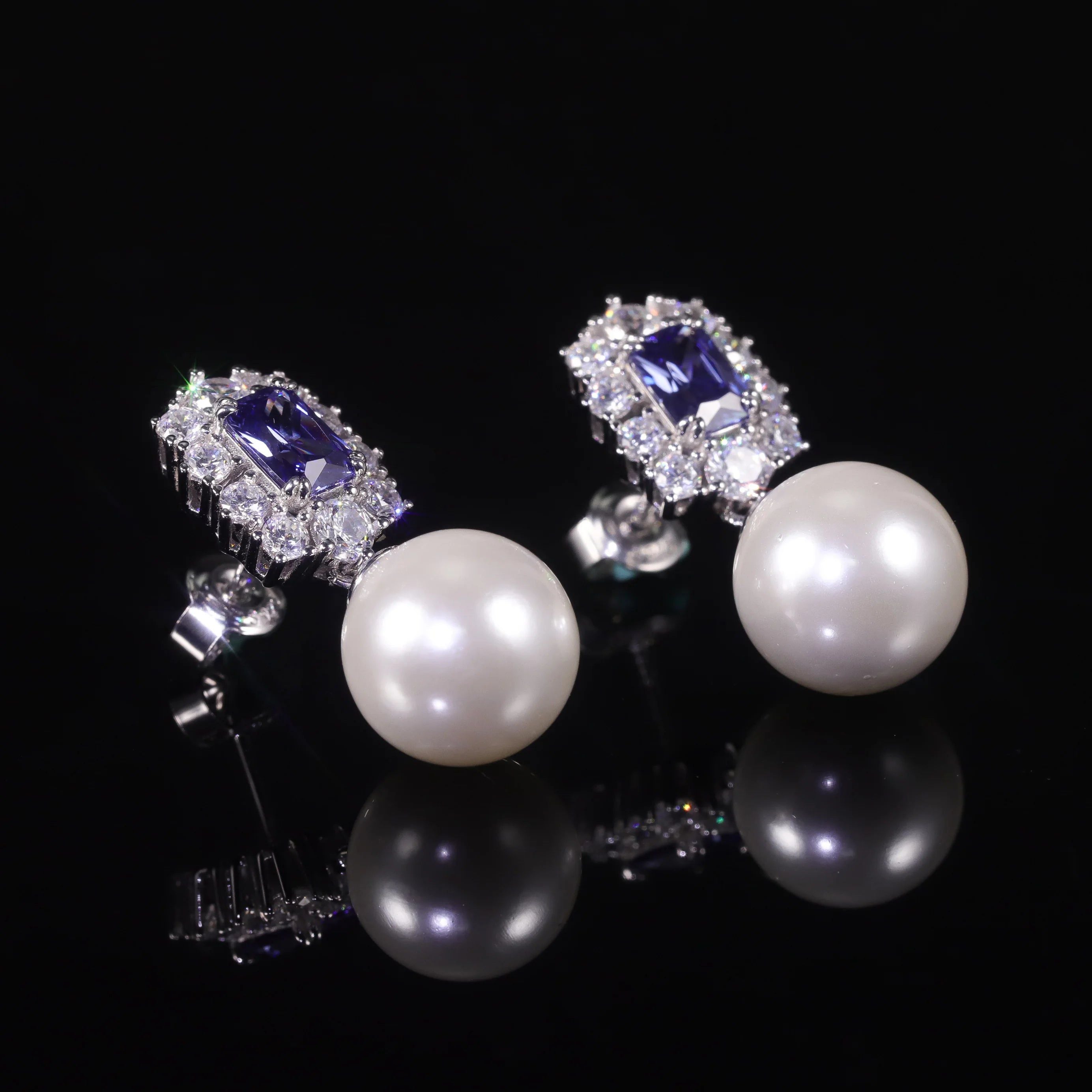 Luxury Vintage Imitated Pearl Dangle Drop Earrings