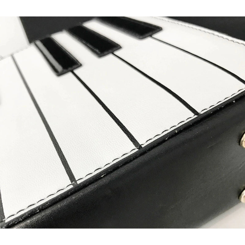 Musical Melody Women's Crossbody Handbag - Piano Keyboard Design Shoulder Bag