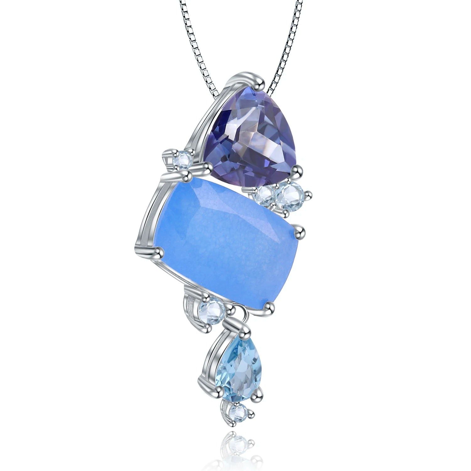 Natural Carnalian Gemstone 925 Sterling Silver Pendant Necklace