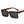 Oversize Square Lens Flat Frame Retro Sunglasses