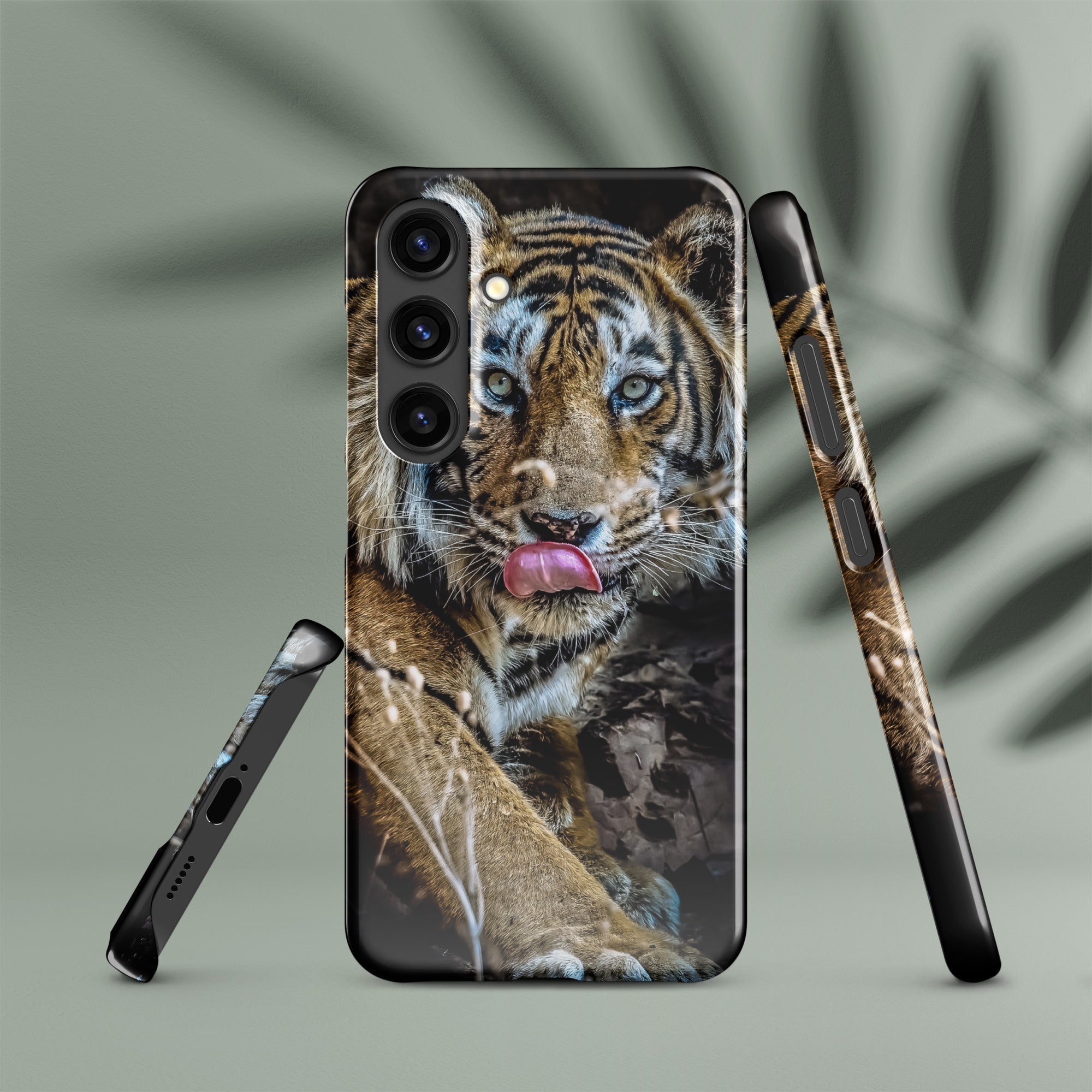 Snap case for Samsung® Galaxy S24 Big Cat Art Design