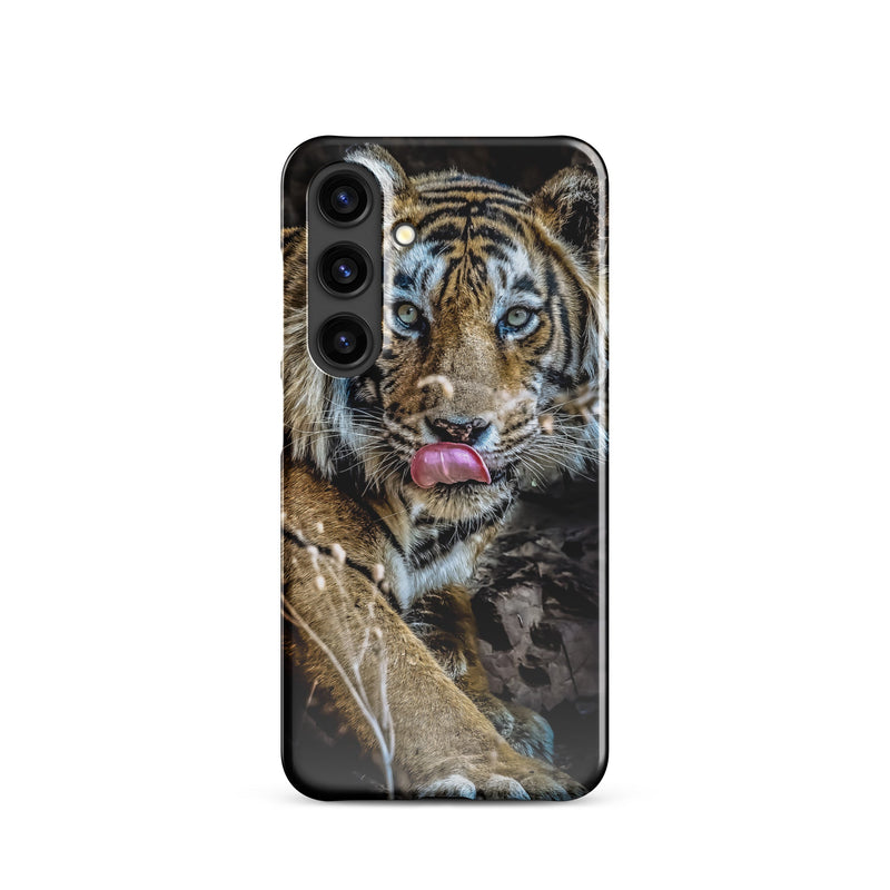 Snap case for Samsung® Galaxy S24 Big Cat Art Design