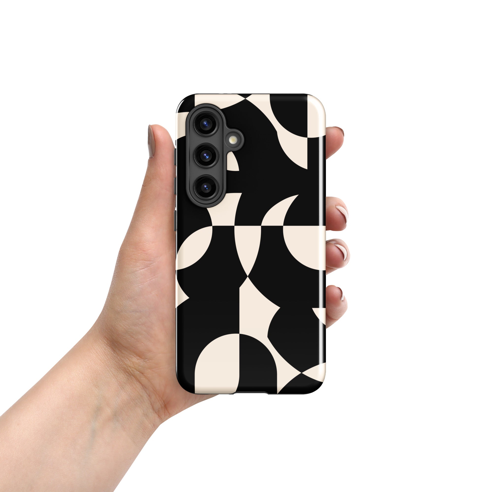 Tough case for Samsung® Galaxy S24 Abstract Geometric Wall Design