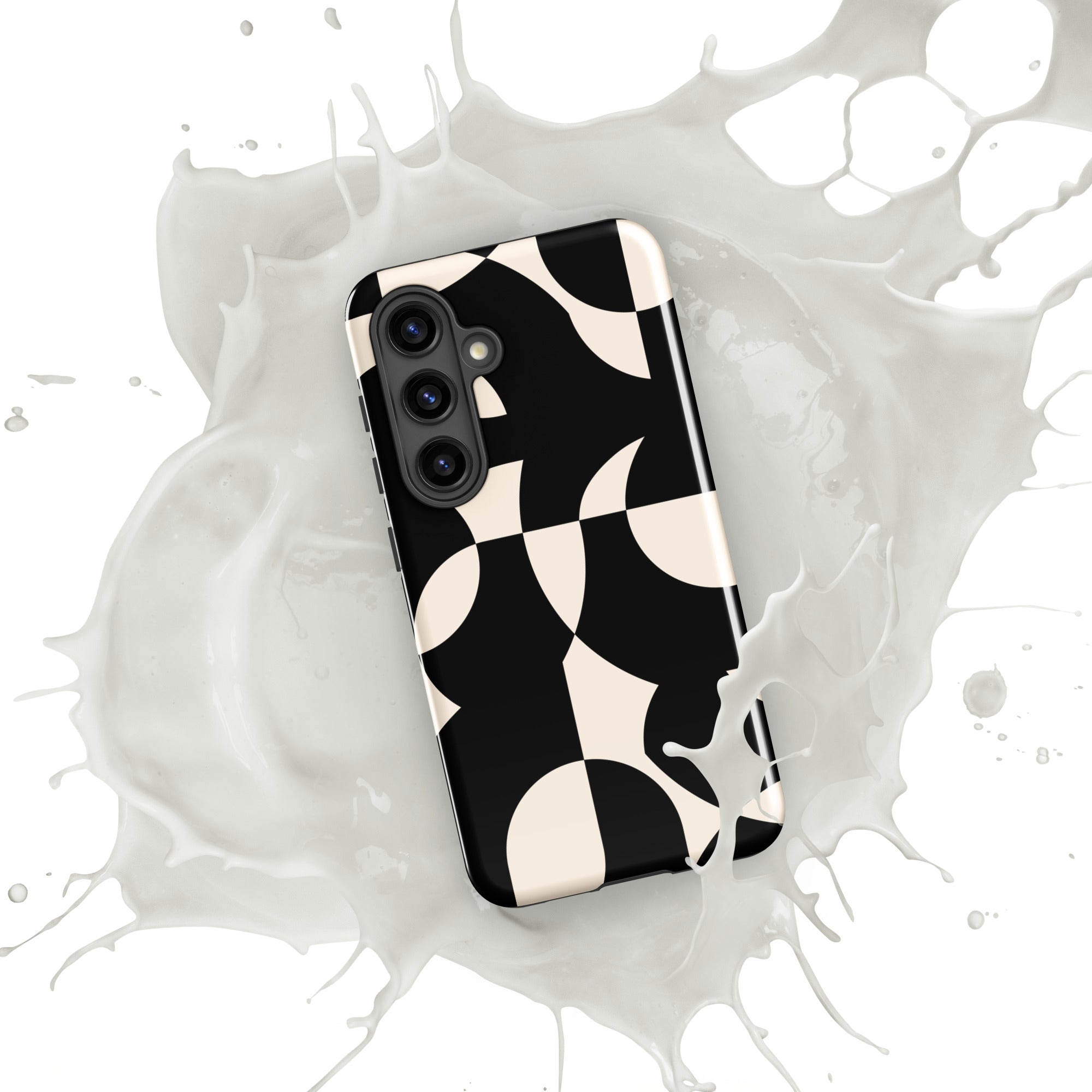 Tough case for Samsung® Galaxy S24 Abstract Geometric Wall Design