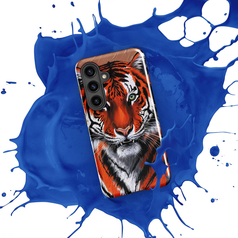 Tough case for Samsung® Galaxy S24 Tiger Painting Design