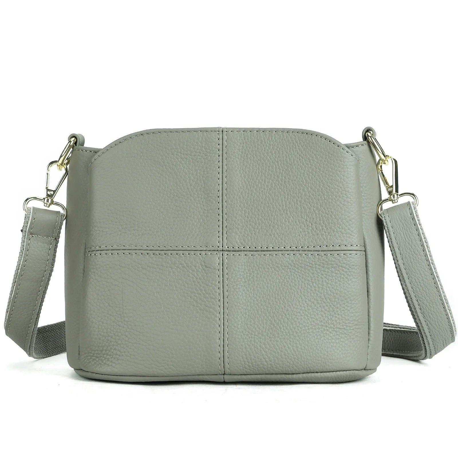 Versatile Soft Cowhide Crossbody & Shoulder Bag for Women in Genuine Leather