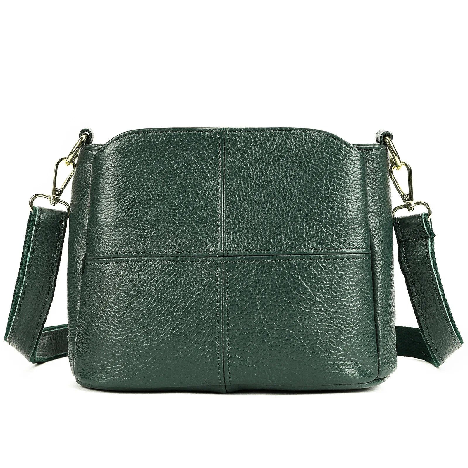 Versatile Soft Cowhide Crossbody & Shoulder Bag for Women in Genuine Leather