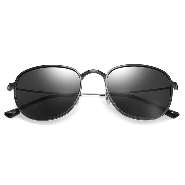 Barcur Men New Aluminum Hexagon Design Sunglasses Polarized Sun Glasses Fashion Shades-Lucid Fantasy