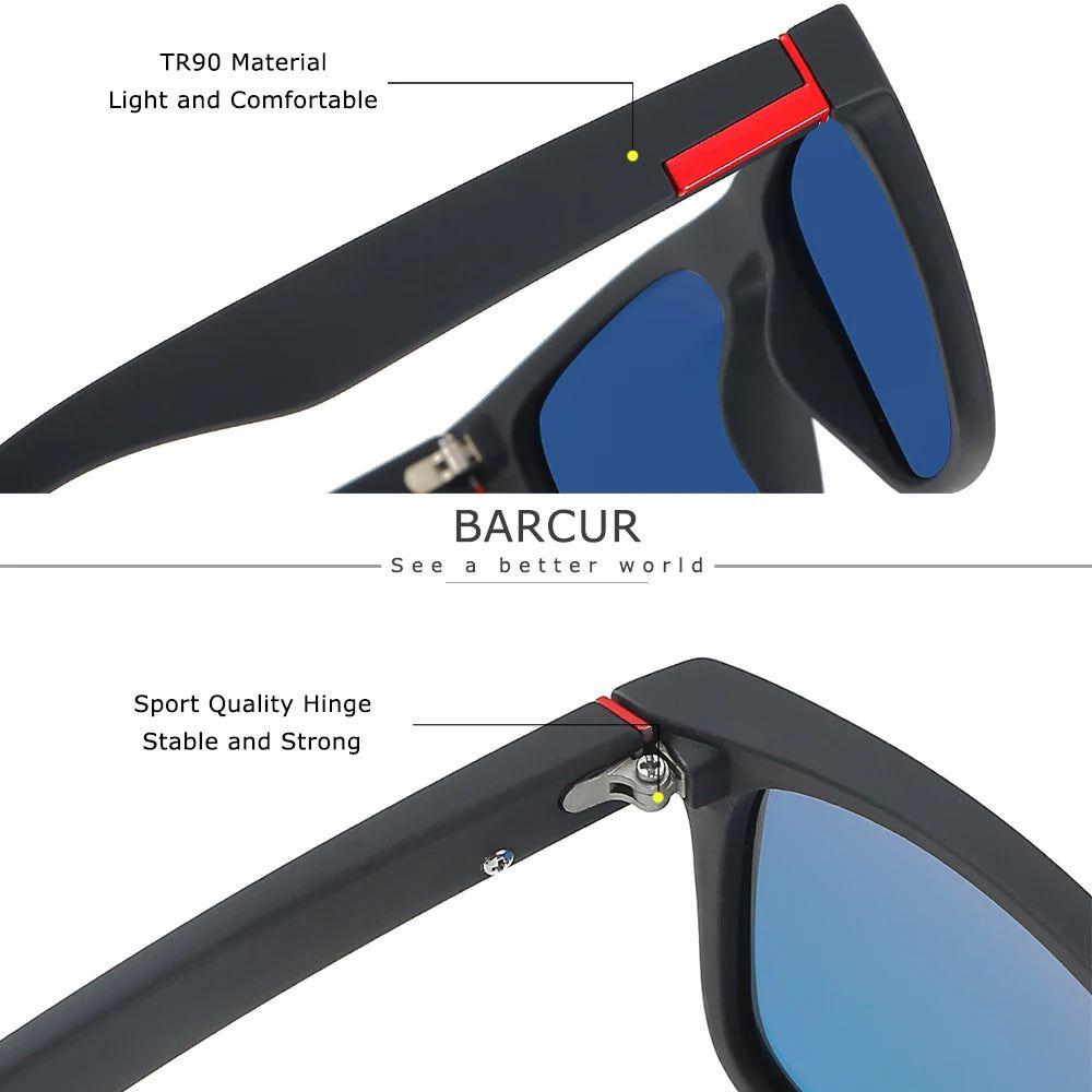 Barcur Men's Fashion Polarized Sunglasses - Summer Vibes UV400 Protection Shades - Lucid Fantasy 