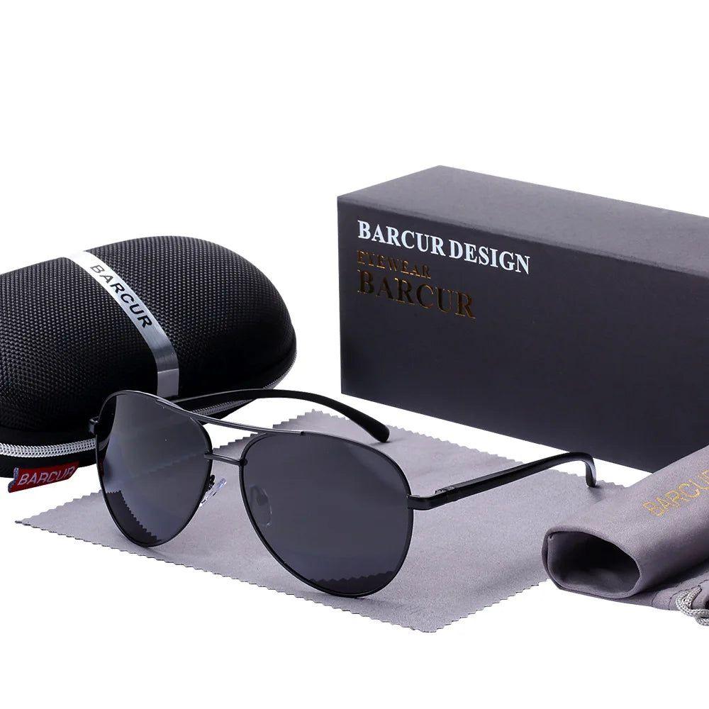 Barcur Men's Polarized Fashion Sunglasses - Stylish UV Protection Shades - Lucid Fantasy 