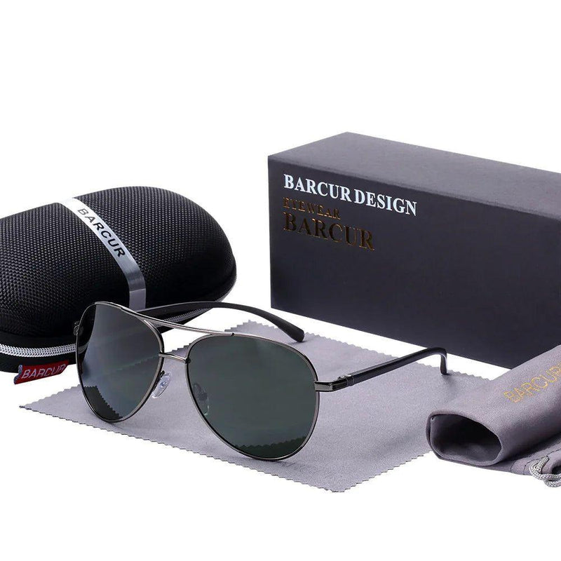 Barcur Men's Polarized Fashion Sunglasses - Stylish UV Protection Shades - Lucid Fantasy 