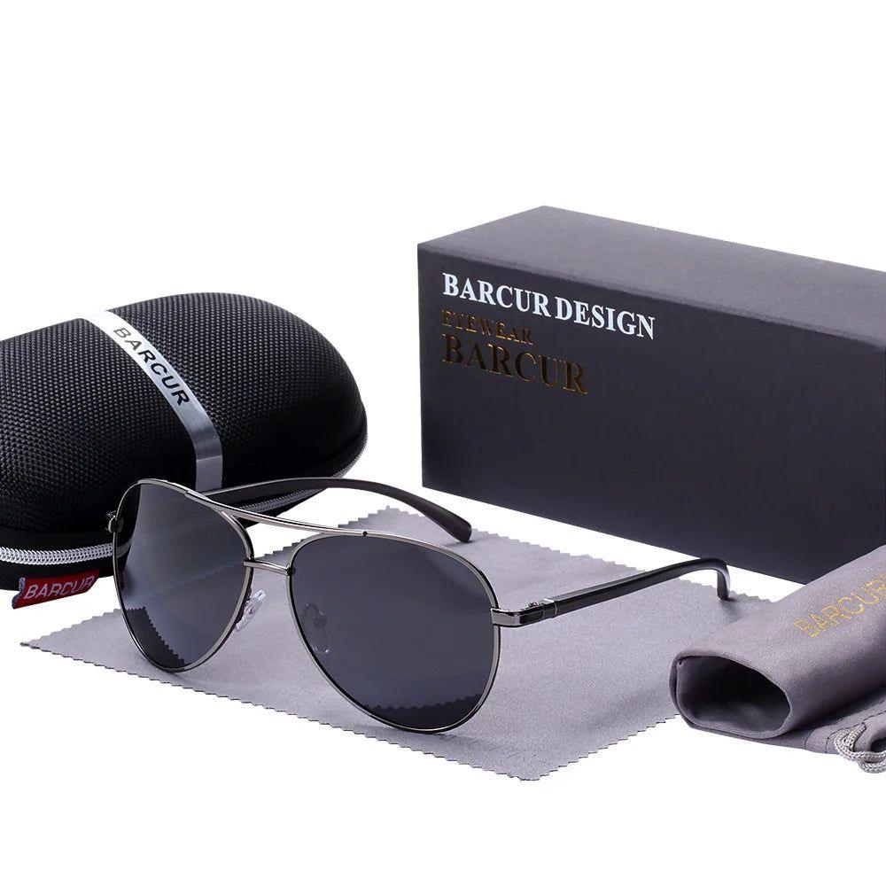 Barcur Men's Polarized Fashion Sunglasses - Stylish UV Protection Shades - Lucid Fantasy 