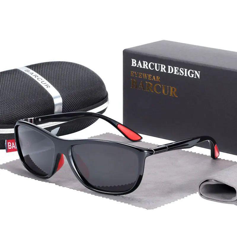 Barcur Men's Polarized Sports Sunglasses with Night Vision and UV Protection - Lucid Fantasy 