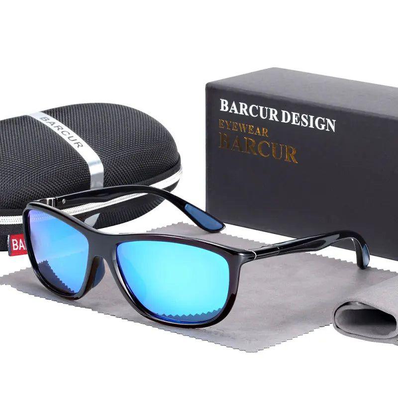 Barcur Men's Polarized Sports Sunglasses with Night Vision and UV Protection - Lucid Fantasy 