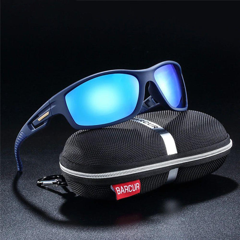 Barcur Men's Polarized Sports Sunglasses with Night Vision & UV400 Protection - Lucid Fantasy 