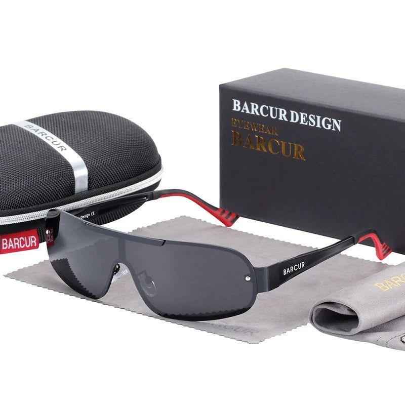 Barcur Men's Premium Polarized Aluminum Magnesium Sunglasses with UV400 Protection - Lucid Fantasy 