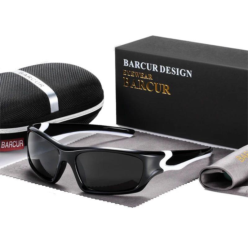 Barcur Men's Trendy Polarized Sport Sunglasses with UV400 Protection - Lucid Fantasy 