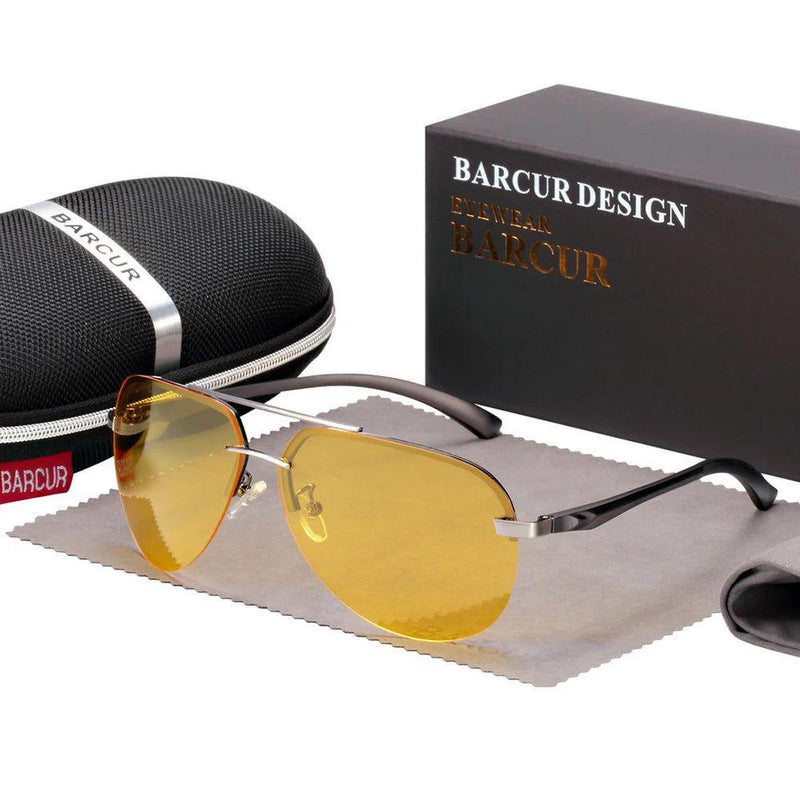 Barcur Men's Ultra Light Polarized Sunglasses with UV400 Protection - Lucid Fantasy 