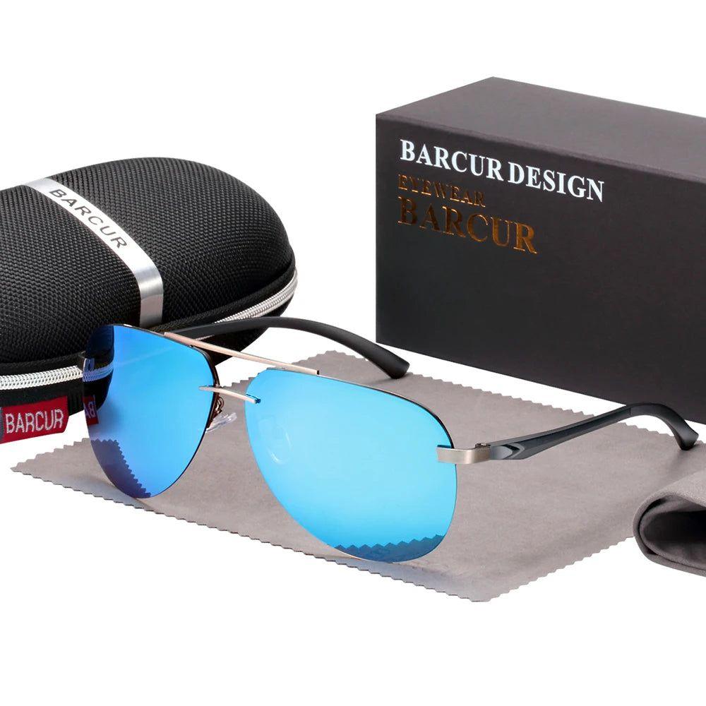 Barcur Men's Ultra Light Polarized Sunglasses with UV400 Protection - Lucid Fantasy 