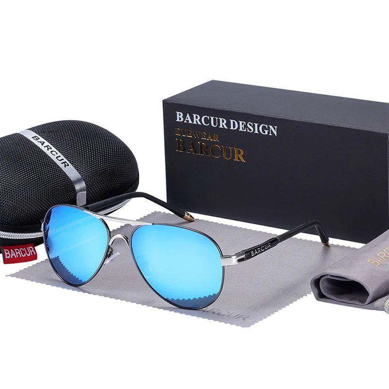 Barcur Men’s UV400 Polarized Fashion Sunglasses for Ultimate Sun Protection - Lucid Fantasy 