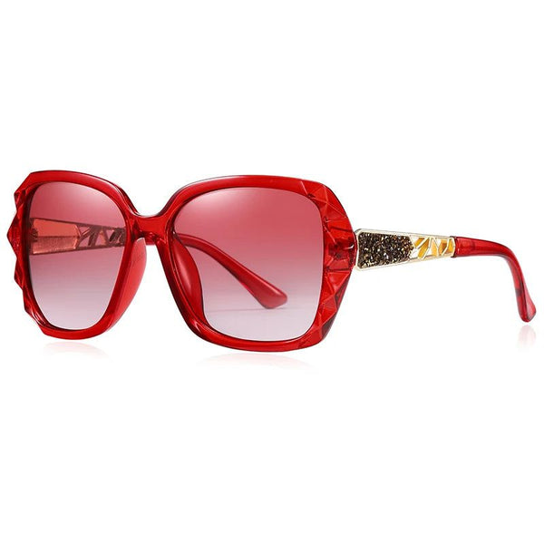 Barcur Women Original Design Oversized Sunglasses Fashion Polarized Lenses Sun Glasses UV400 Protection-Lucid Fantasy