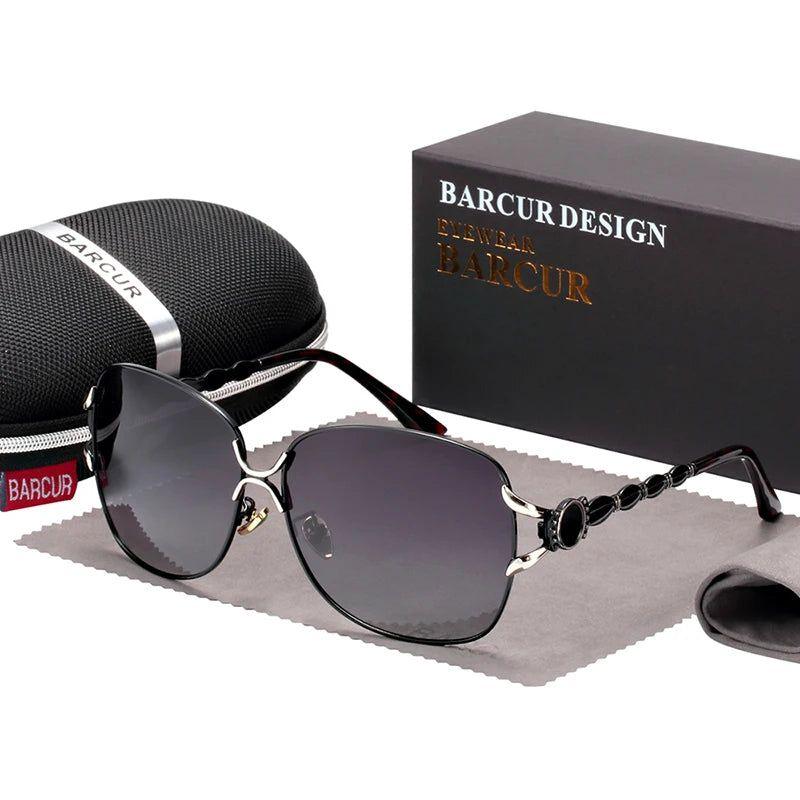 Barcur Women's Luxury Polarized Sunglasses - Original Design Classic Shades for Ultimate Style and Protection - Lucid Fantasy 