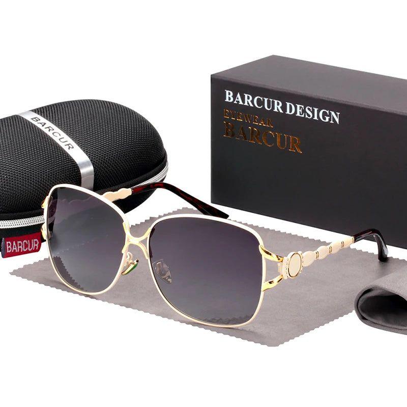 Barcur Women's Luxury Polarized Sunglasses - Original Design Classic Shades for Ultimate Style and Protection - Lucid Fantasy 