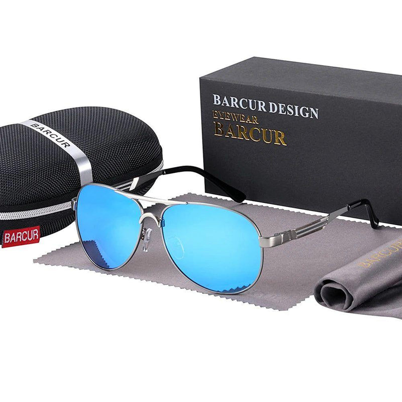 Barcur Women's Polarized Pilot Sunglasses - Classic Fashion Frames with UV400 Protection - Lucid Fantasy 