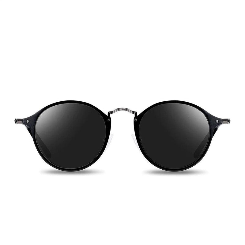 Barcur Women's Vintage Polarized Round Sunglasses with Aluminum Magnesium Frames - Lucid Fantasy 