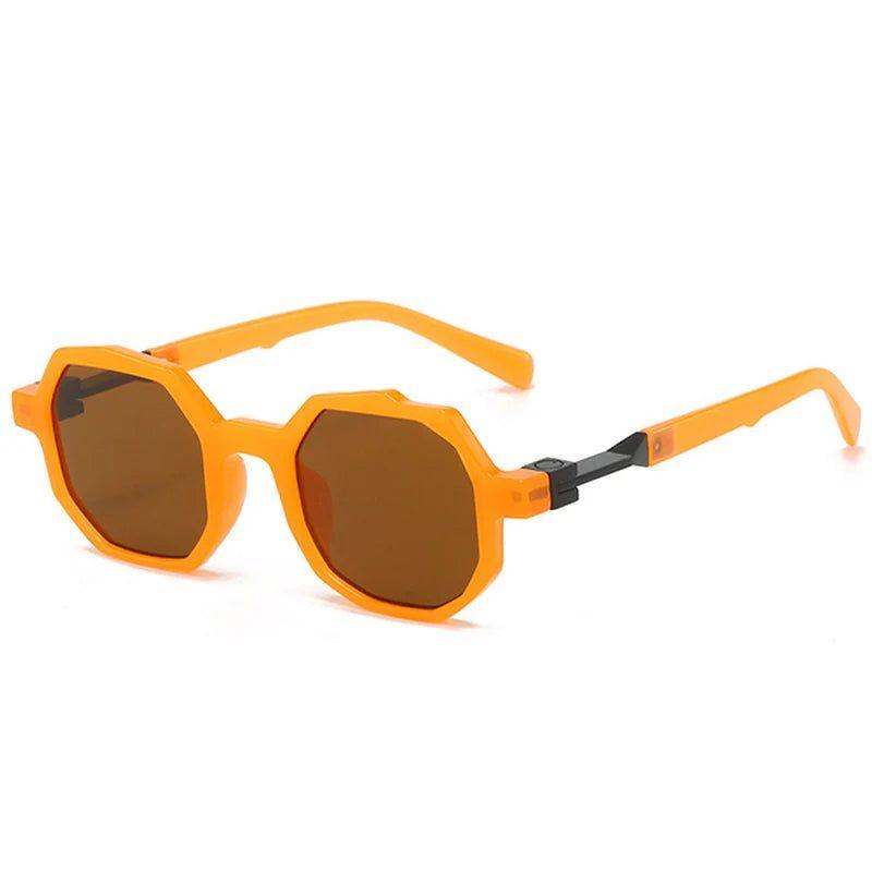 Candy Color Irregular Square Sunglasses with UV400 Protection - Original Fashion Frames - Lucid Fantasy 