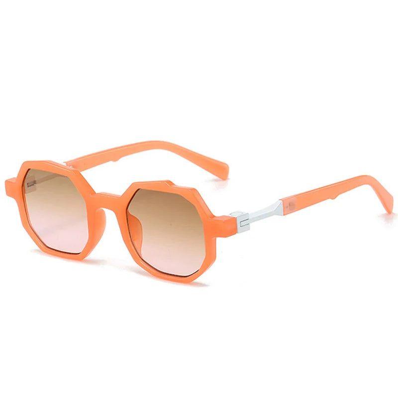 Candy Color Irregular Square Sunglasses with UV400 Protection - Original Fashion Frames - Lucid Fantasy 