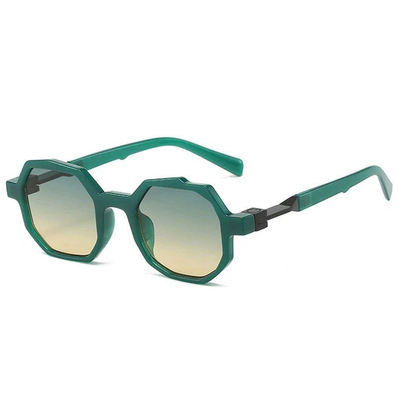 Candy Color Irregular Square Sunglasses with UV400 Protection - Original Fashion Frames - Lucid Fantasy 