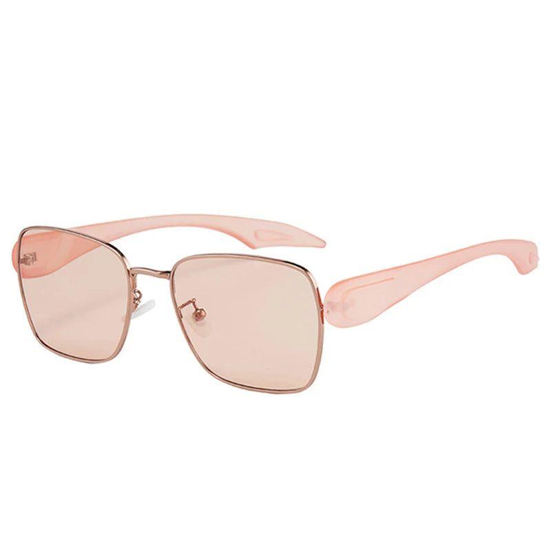 Candy-Colored Square Luxury UV400 Sunglasses - Unique Punk Fashion Shades - Lucid Fantasy 