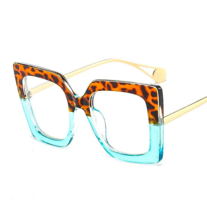 Chic Butterfly Lens Square Clear Glasses with UV Protection - Lucid Fantasy 