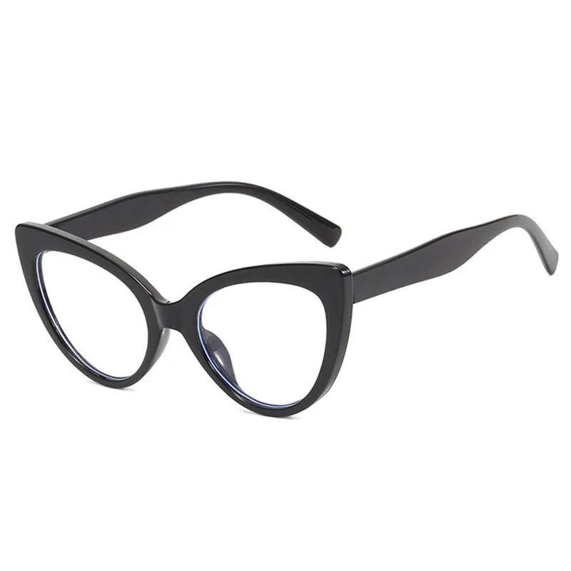 Chic Cat Eye Anti-Blue Light Glasses with Dual Color Frames - Lucid Fantasy 