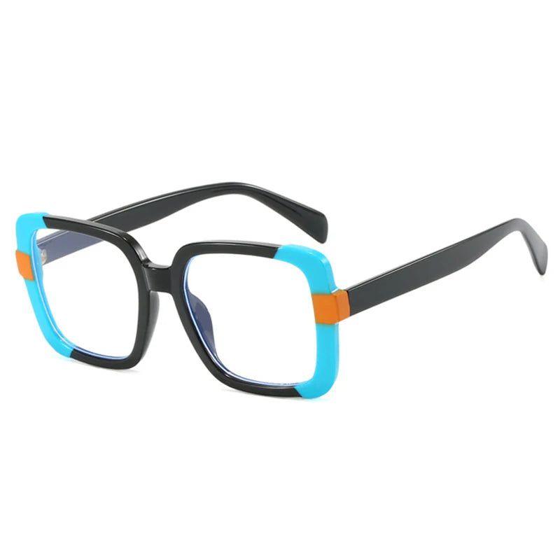 Chic Colorful Square Anti-Blue Light Glasses for Eye Protection - Lucid Fantasy 