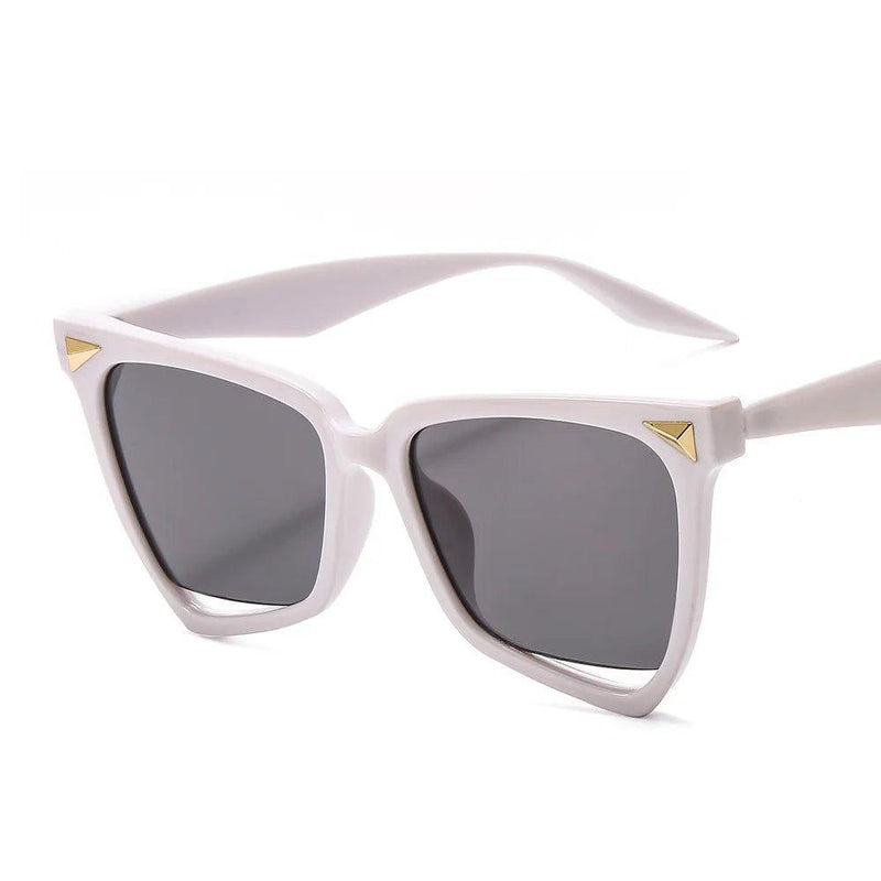 Chic Gradient Candy Color Cat Eye Butterfly Sunglasses with UV400 Protection - Lucid Fantasy 