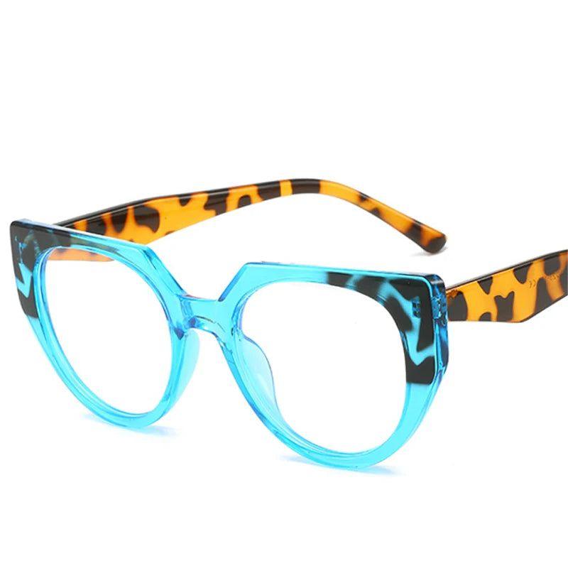 Chic Polygon Cat Eye Blue Light Blocking Glasses - Stylish Optical Frame - Lucid Fantasy 