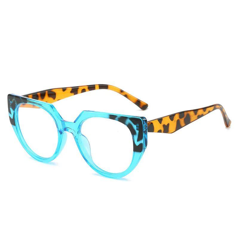 Chic Polygon Cat Eye Blue Light Blocking Glasses - Stylish Optical Frame - Lucid Fantasy 