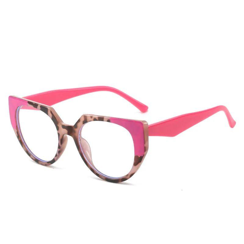 Chic Polygon Cat Eye Blue Light Blocking Glasses - Stylish Optical Frame - Lucid Fantasy 