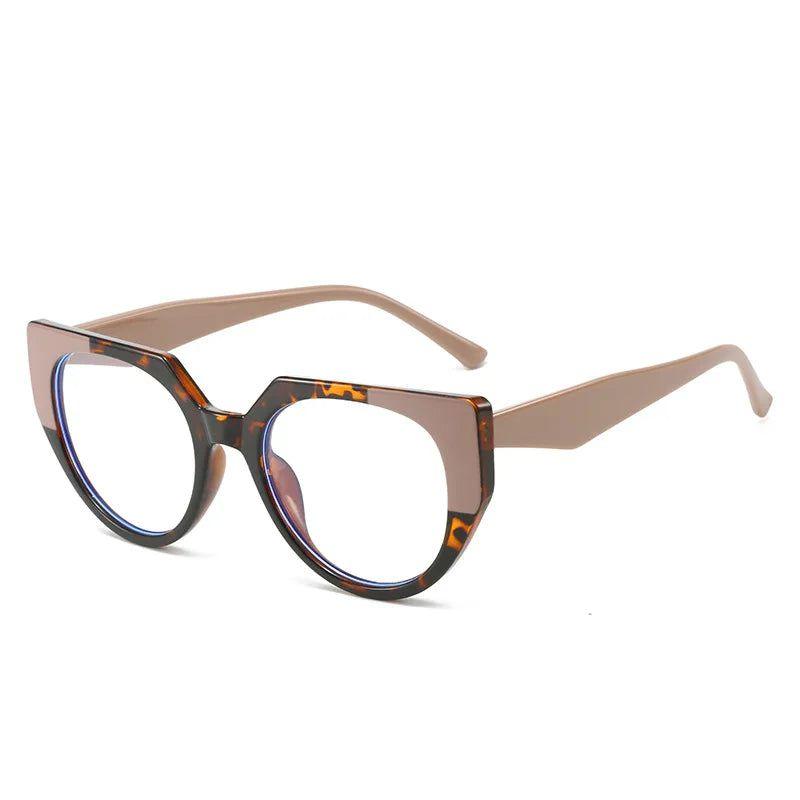 Chic Polygon Cat Eye Blue Light Blocking Glasses - Stylish Optical Frame - Lucid Fantasy 